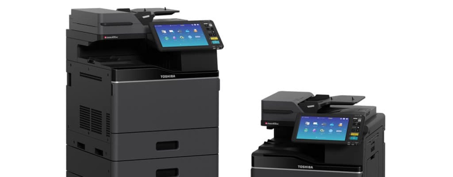 Two Toshiba MFP printers