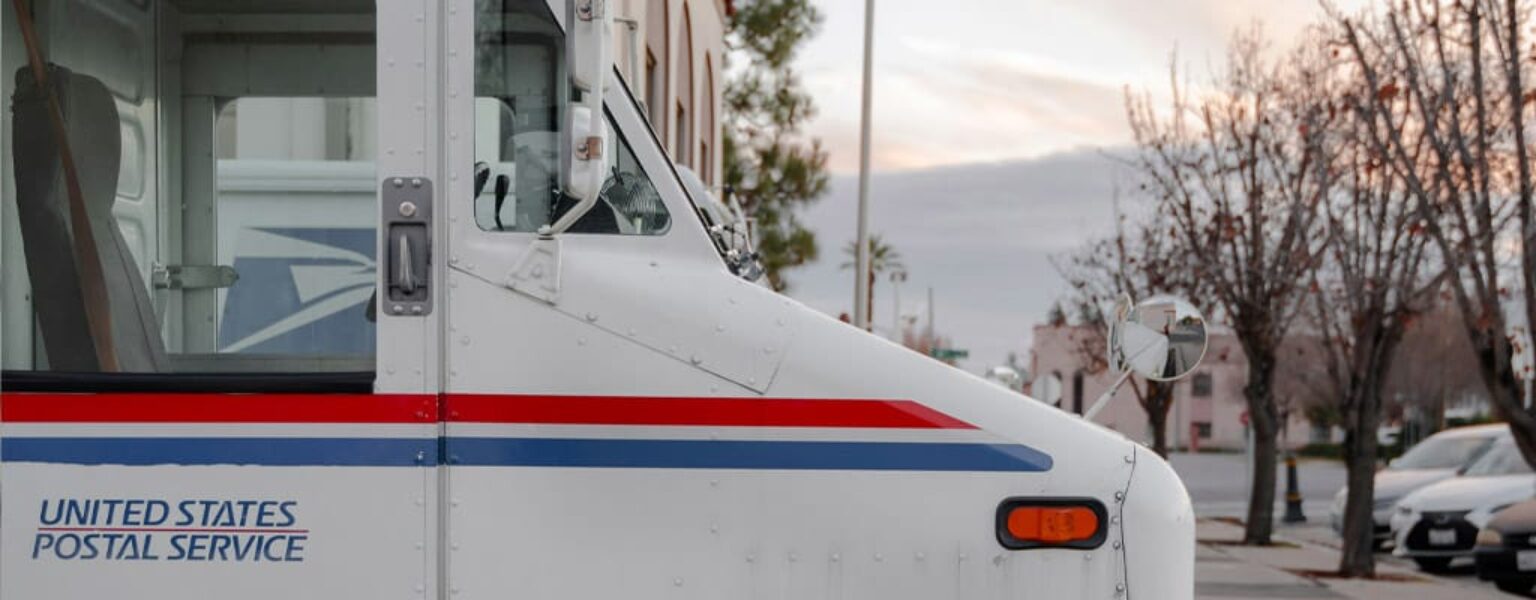 Using postage meters for USPS delivery