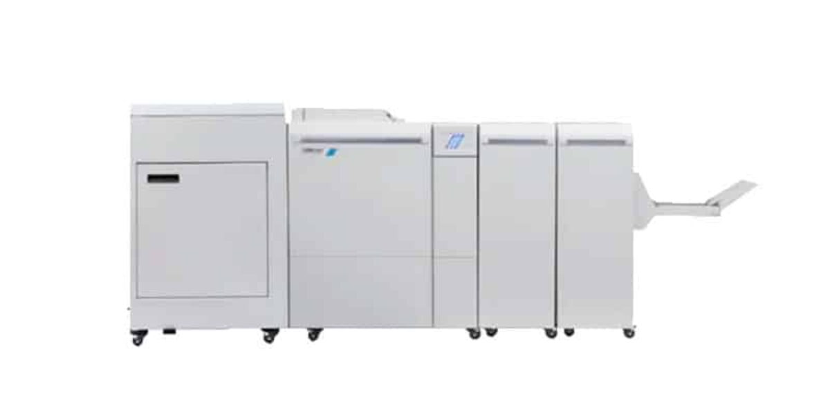 Xerox Iridesse Production Press on white background
