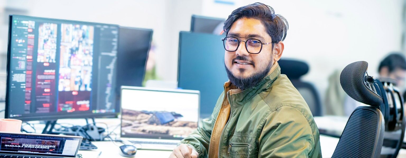 New employee going through IT onboarding